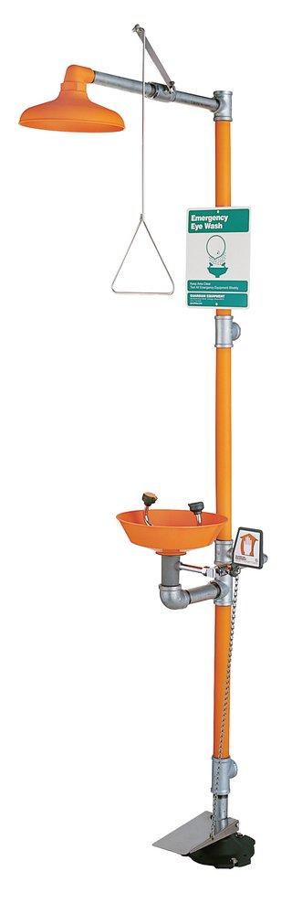 Guardian G1902P Safety Station with Eyewash and ABS Plastic Bowl