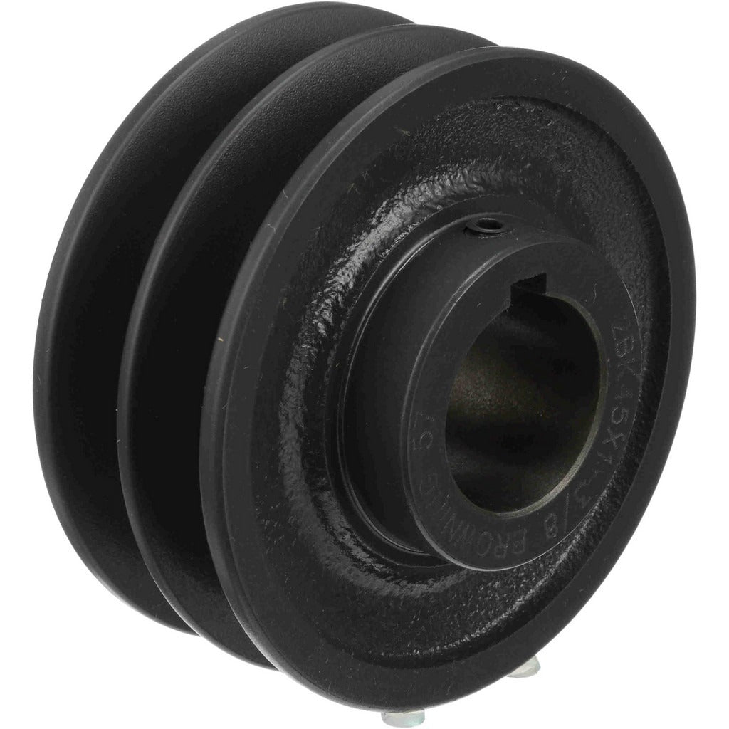 BROWNING Browning 1033497 Two Groove V-belt Sheave 4.25in Od