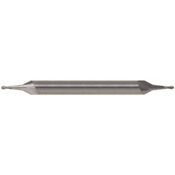 HERTEL Hertel E5251024 Ball End Mill 0.375 in 2 Flute Solid Carbide