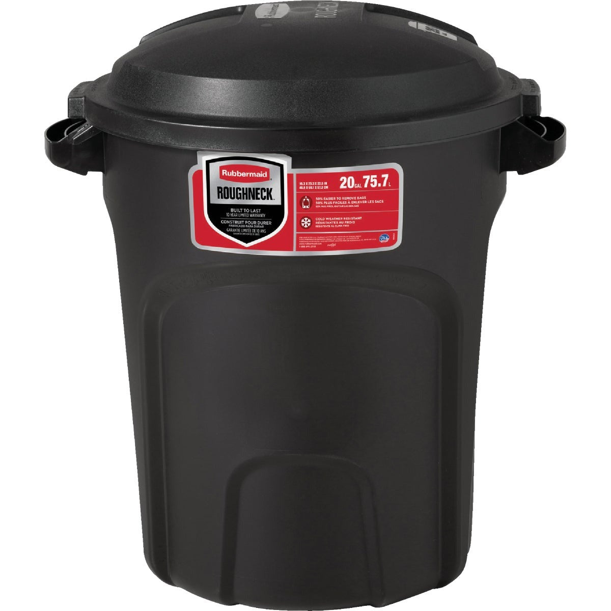RUBBERMAID Rubbermaid 2179385 Roughneck Trash Can (20 Gal)