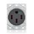 Leviton 1450R 50A 3P4W EV Charging Receptacle 125/250V