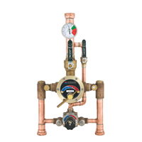 LEONARD VALVE LEONARD VALVE TM-1520B-LF-DT Thermostatic Water Mixing Valve Assembly