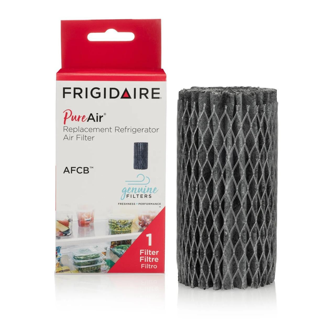FRIGIDAIRE Frigidaire AFCB Refrigerator Air Filter (4.5 in x 2.5 in) 241504902