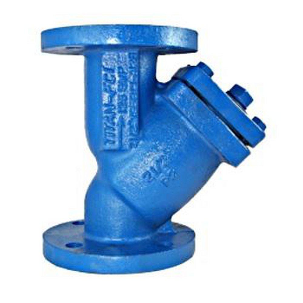 Titan Flow Control YS58I0600 YS 58-CI 6 x 6 in. Flanged Cast Iron Mesh Wye Strainer