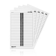 Leviton LSTK4 CIRCUIT DIRECTORY LABELS 42 SPCS