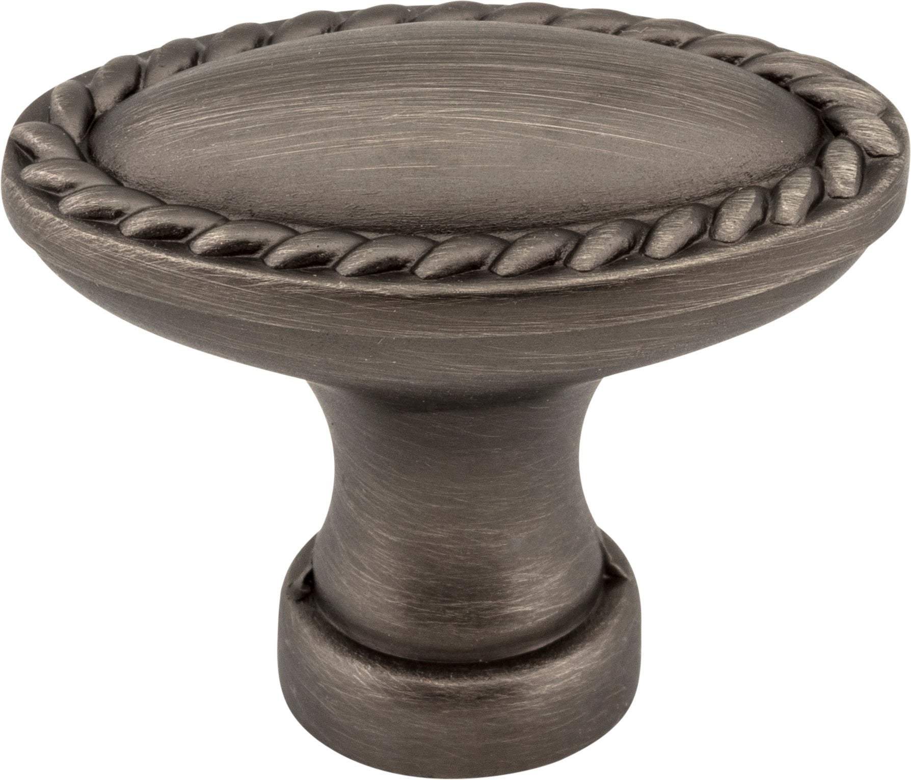 ELEMENTS Elements Z115L-BNBDL Cabinet Knob Brushed Pewter Lindos