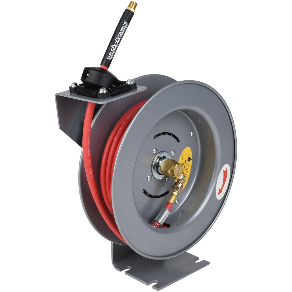 PRO-SOURCE Pro-source 2830022410PRO Retractable Hose Reel 1/4 in 20 Ft