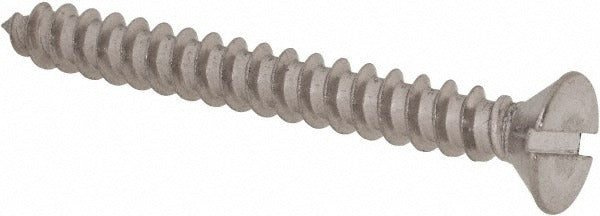 VALUE COLLECTION Value Collection R63649842 No. 8 Flat Head Slotted Sheet Metal Screw