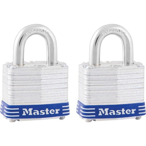 MASTER LOCK Master Lock Company MLK3T High-security Padlock Pack of 2