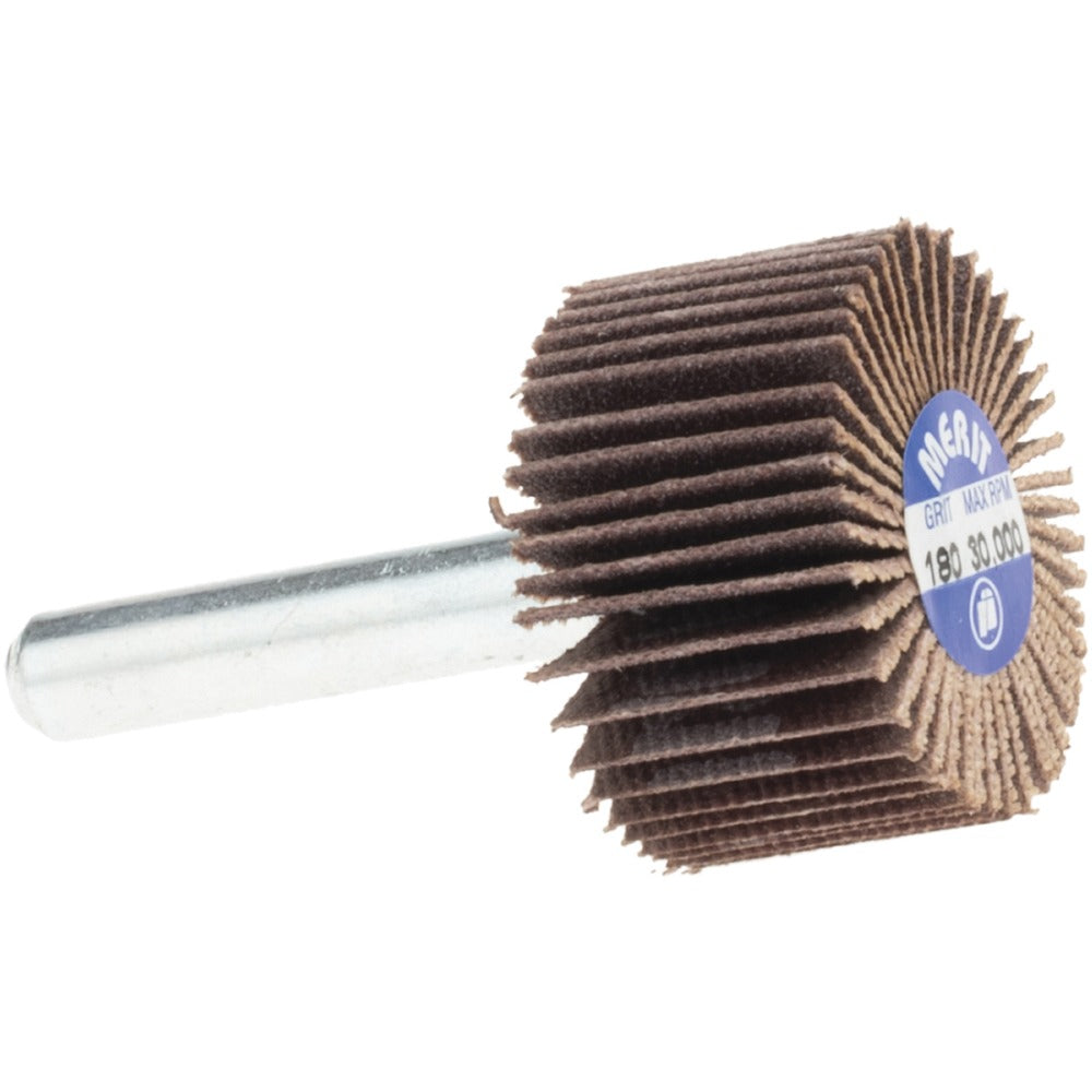MERIT Merit Abrasives 08834131536 Mounted Flap Wheel 180 Grit