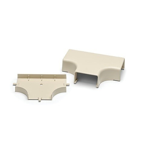 HELLERMANN TYTON Hellermanntyton TSR2I-21-1 Raceway Tee Fitting Ivory