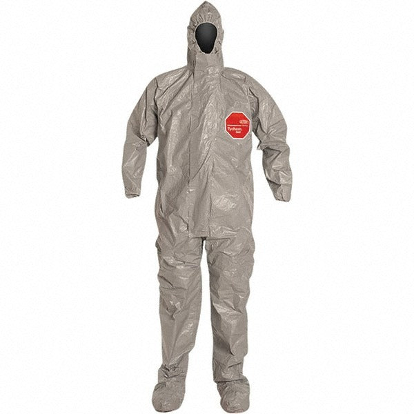 DUPONT Dupont TF169TGY2X000600 Cotton Coverall 2XL Gray 6-pack