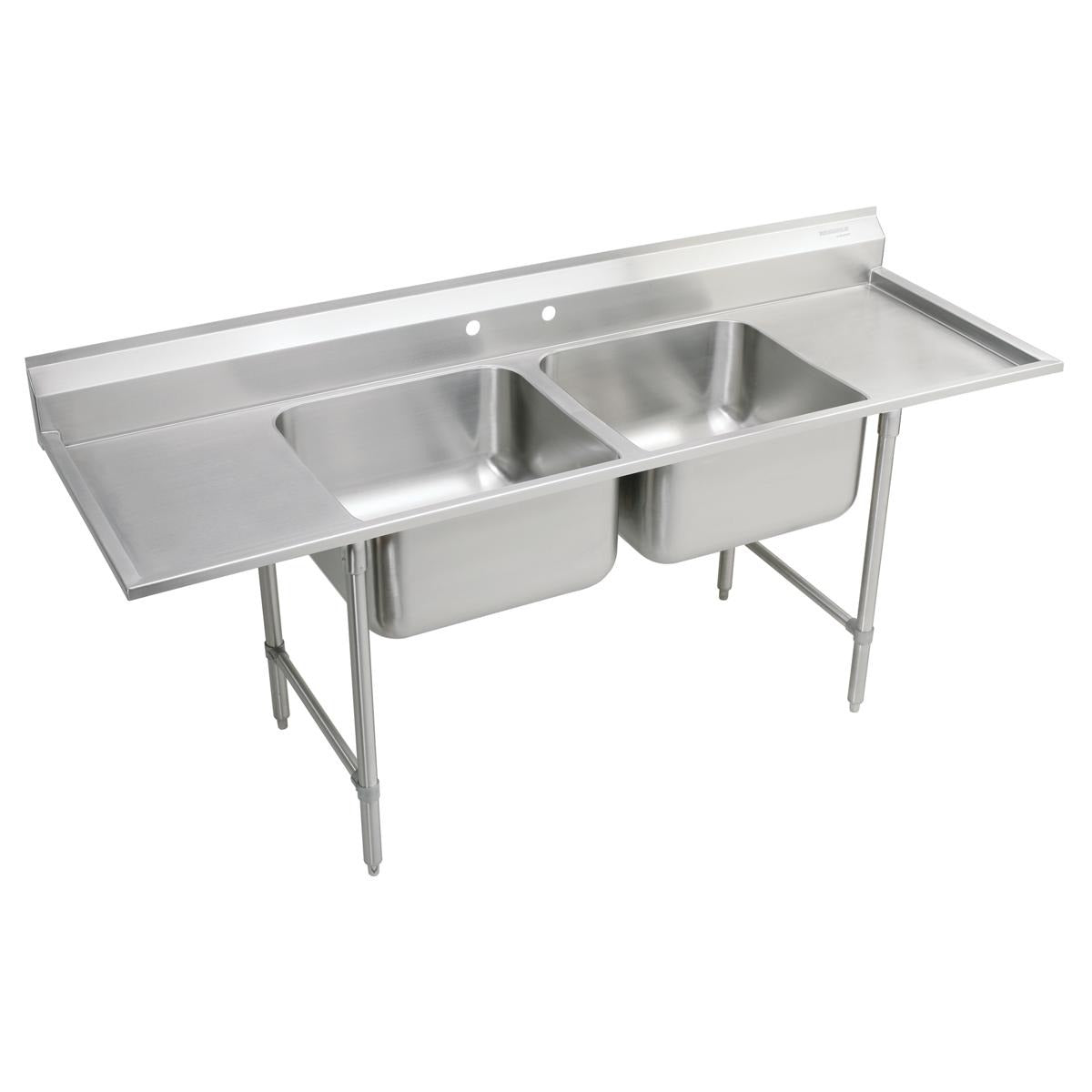 BSC PREFERRED Bsc Preferred RNSF8248LR2 Double Compartment Scullery Sink