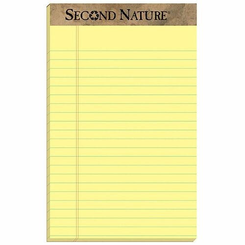 TOPS Tops TOP74840 Recycled Writing Pad 5x8 in 50 Sheets 12 Pack