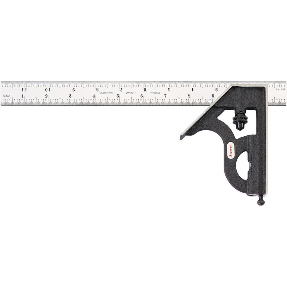 STARRETT Starrett 50057 Combination Square Set 12 Inches 2 Piece