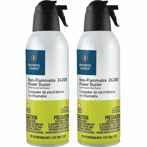 BUSINESS SOURCE Business Source BSN24309 Compressed Air Duster 10 Oz Pack of 2