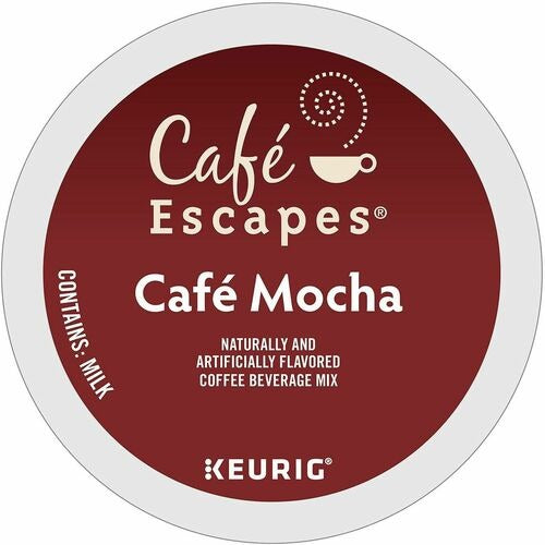 KEURIG Green Mountain GMT6803CT Cafe Mocha K-cup Pods 24ct