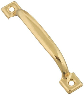 NATIONAL HARDWARE National Mfg N117-754 Brass Screen Door Pull 4.75 Inches