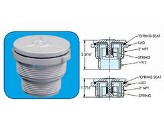 Hayward SP1056 Hydrostatic Relief Valve 1-1/2 MIP