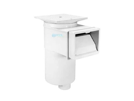 Hayward SP10841 Auto-Skim In-Ground Pool Skimmer, White, Square Lid, Vinyl and Fiberglass