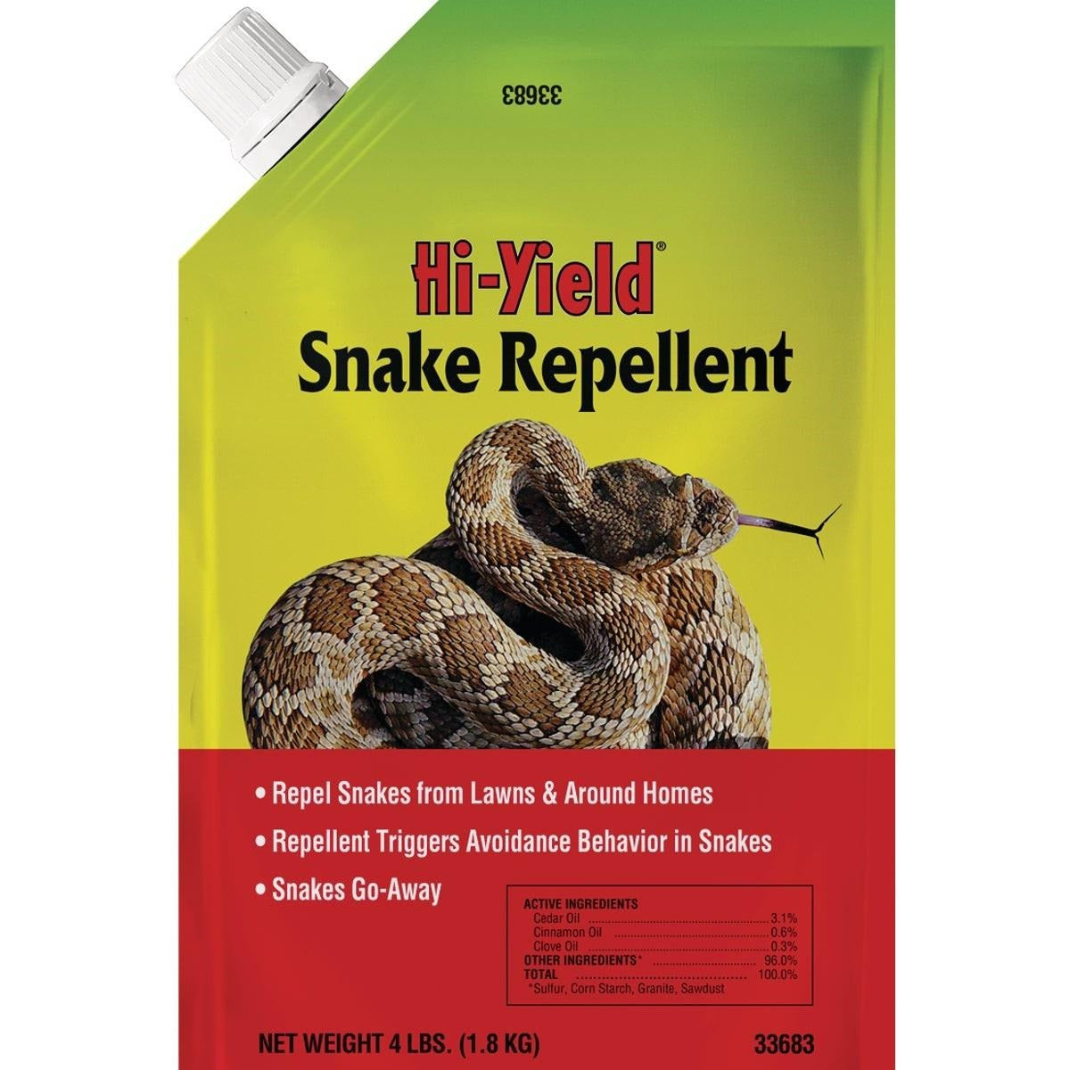HI-YIELD Hi-Yield 33683 4 lb Granular Snake Repellent (Pack)