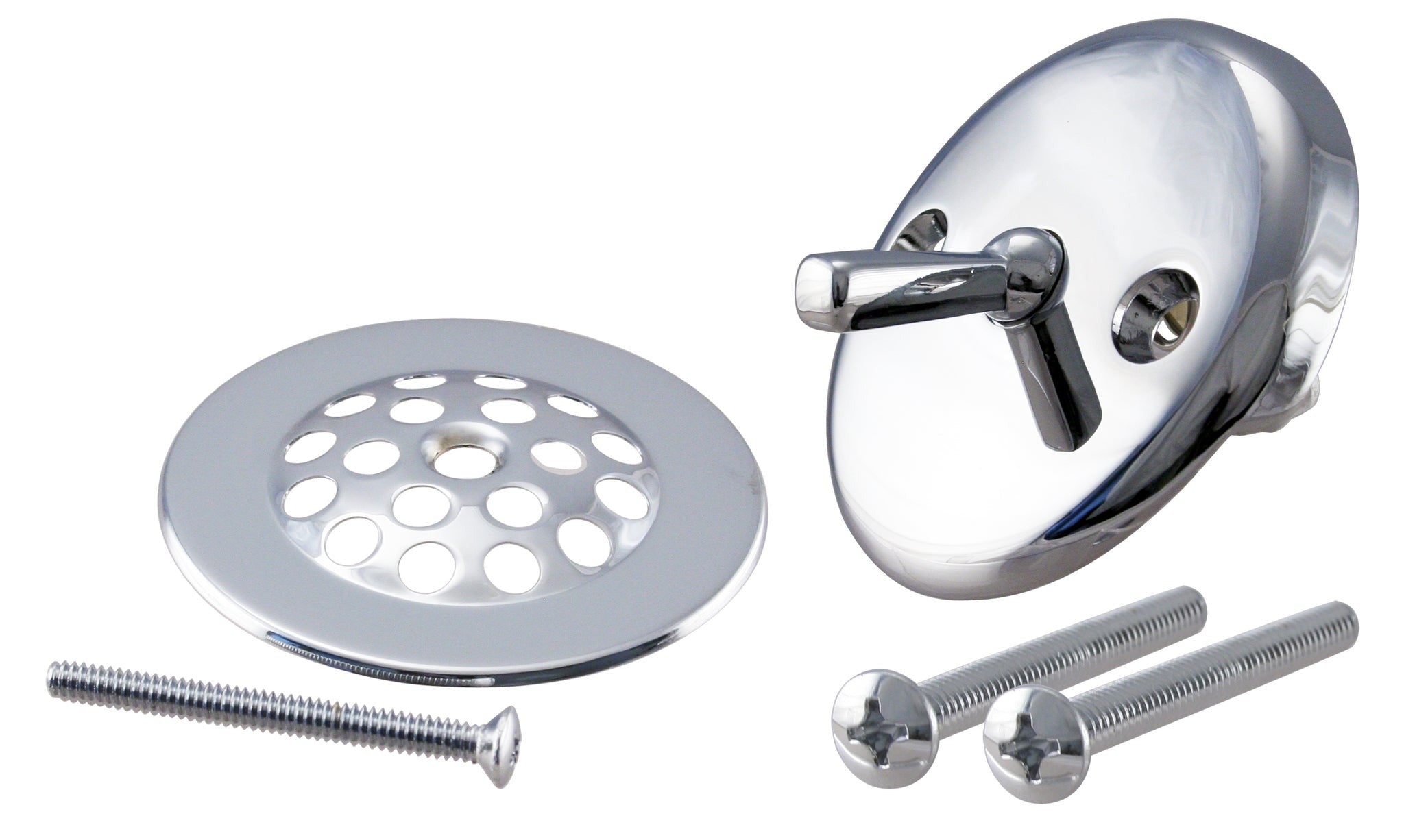 WESTBRASS Westbrass D92-62 Beehive Grid Tub Trim Grate with Trip Lever Faceplate 1 Pack