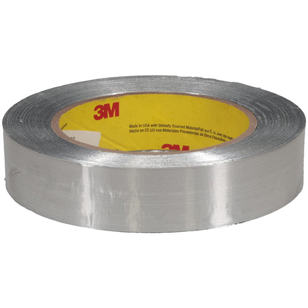 3M 3M 7100053741 Aluminum Foil Tape 425 (1 in x 60 yd, 36 Roll/Case)