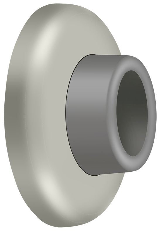 DELTANA Deltana WB250U15 Concave Flush Bumper 2.5in Satin Nickel