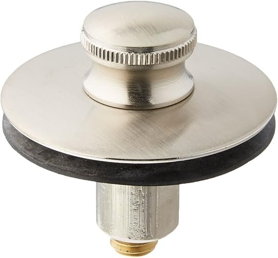 WATCO Watco 38516-BN Push Pull Bathtub Stopper (2.0 in.)