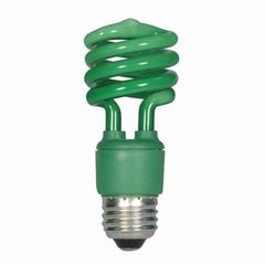 Satco S7272 Mini Spiral Compact Fluorescent Lamp 13 W E26 Lamp Base T2 Shape