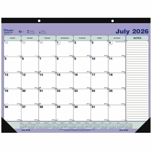 REDIFORM Rediform REDCA181731 Desk Pad Calendar 13 Month 21x16