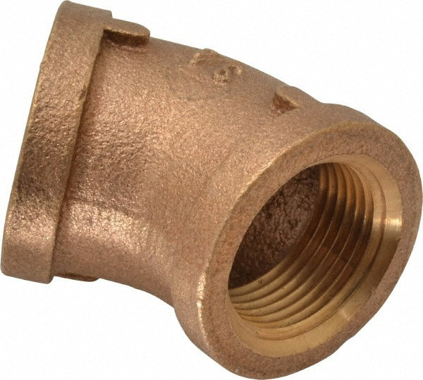 MERIT BRASS Merit Brass XB102-12 Brass 45 Elbow 3/4 in Fbspt Class 125