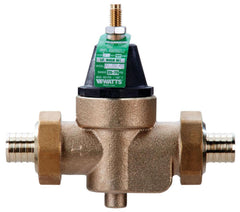 Watts 0125319 LFN45B Series 1 in. 400 psi Cast Copper Silicon Alloy Double Union PEX Pressure Reducing Valve