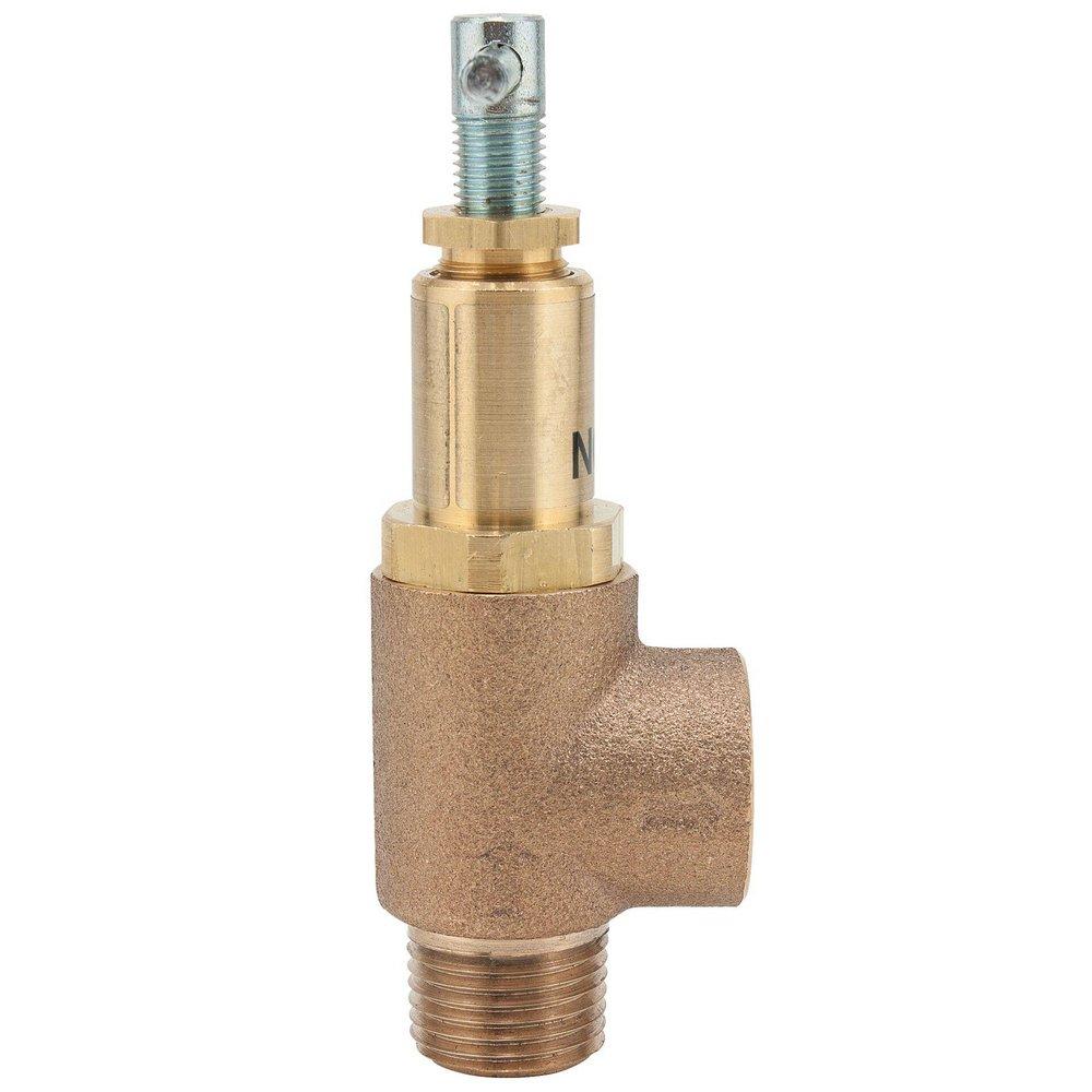 Watts 0121627 Series LF5300A 1/2 inch Brass MNPT x FNPT 125# 180 Relief Valve