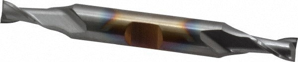 CLEVELAND CONTROLS Cleveland C39053 Square End Mill 1/4 in 2 Flute Hss Ticn