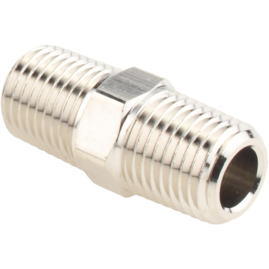 VALUE COLLECTION Value Collection PC122NB-4 Brass Hex Plug 1/4 in Mnpt Fnpt