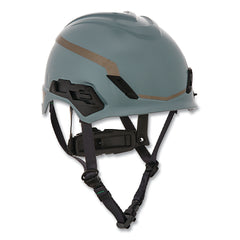 MSA 10204347 V-Gard H1 Trivent Safety Helmet Fas-Trac III Pivot Ratchet Gray