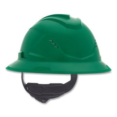 MSA 10215831 V-Gard C1 Hard Hat Fas-Trac III 4 Point Ratchet Vented Green