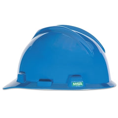 MSA 476928 Hard Hat FrtBrim Slotted PinLk Blue Large