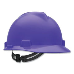 MSA 488398 Hard Hat, Front Brim, Purple, Standard