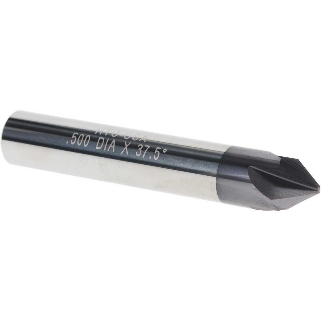 HARVEY TOOL Harvey Tool 18338-C3 Chamfer Mill 1/2 in 4 Flute Carbide