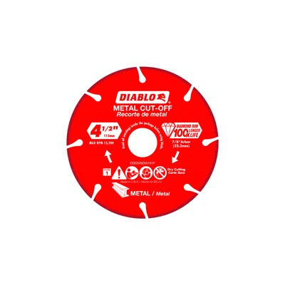 DIABLO Freud DDD045DIA101F Diamond Metal Cut-off Wheel 5 Pack