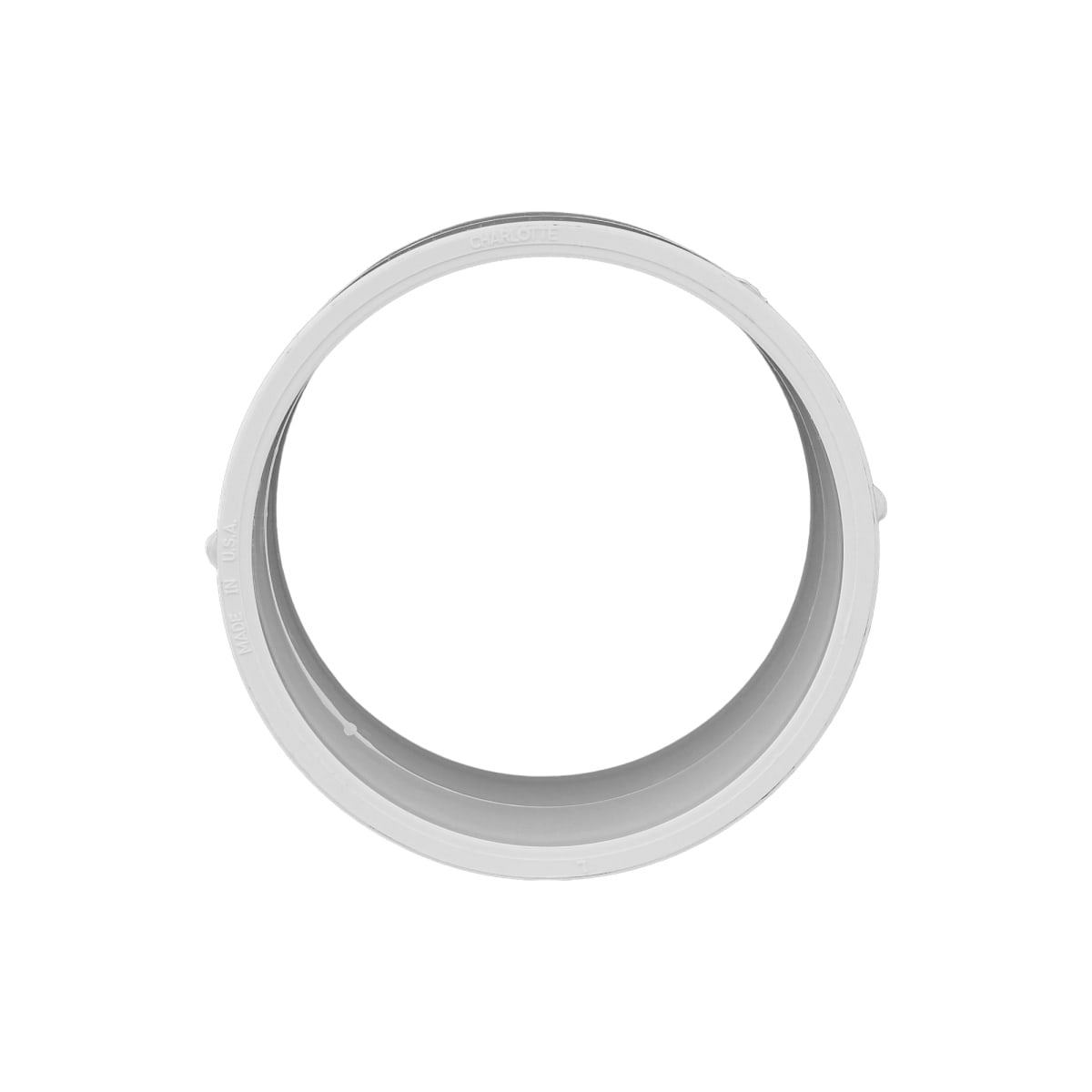CHARLOTTE PIPE CHARLOTTE PIPE 03340 4 Coupling (Repair) Hub x Hub PVC DWV
