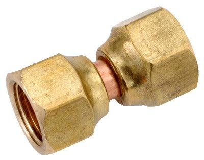 ANDERSON METALS Anderson Metals Corp 754070-08 Brass Flare Swivel Nut 1/2 in