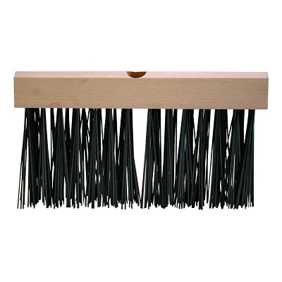 Magnolia Brush 2512 Flat Wire Floor Brushes 12 in Hardwood Block 5 in Trim L Oil-Tempered Steel