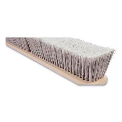 Magnolia Brush 3736-LH No. 37 Line Floor Brush 36 inch Hardwood Block 3 inch Trim Silver Flagged Tip Poly