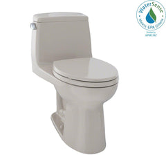 Toto MS854114EL#03 Eco Ultramax ADA Elongated One Piece Toilet Bone