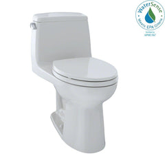 Toto MS854114EL#11 Eco UltraMax ADA Compliant Elongated Toilet with SoftClose Seat Finish: Colonial White