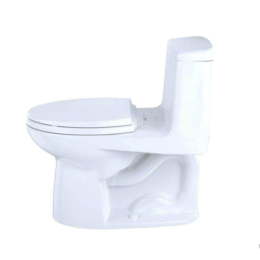 Toto MS854114EL#11 Eco UltraMax ADA Compliant Elongated Toilet with SoftClose Seat Finish: Colonial White