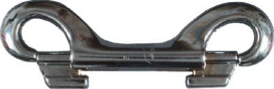 NATIONAL HARDWARE National Mfg N222-679 Double Bolt Snap 3-7/16 in Nickel